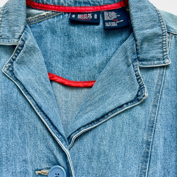 Bill Blass vintage Denim Jacket - Picture 3 of 6